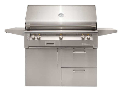 Alfresco 42" Sear Zone Grill with Deluxe Cart