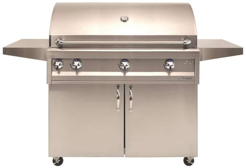 Image of Artisan 42" - 3 Burner Grill w/Cart, Rotisserie & Light