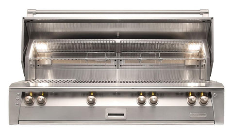 Image of Alfresco 56" Standard Grill on Refrigerated Base