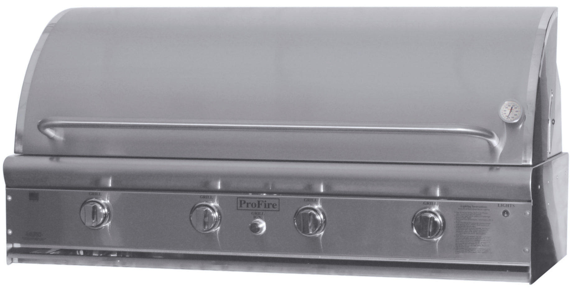 Profire 48" Stainless Steel Grill Head - PFDLX48GIH